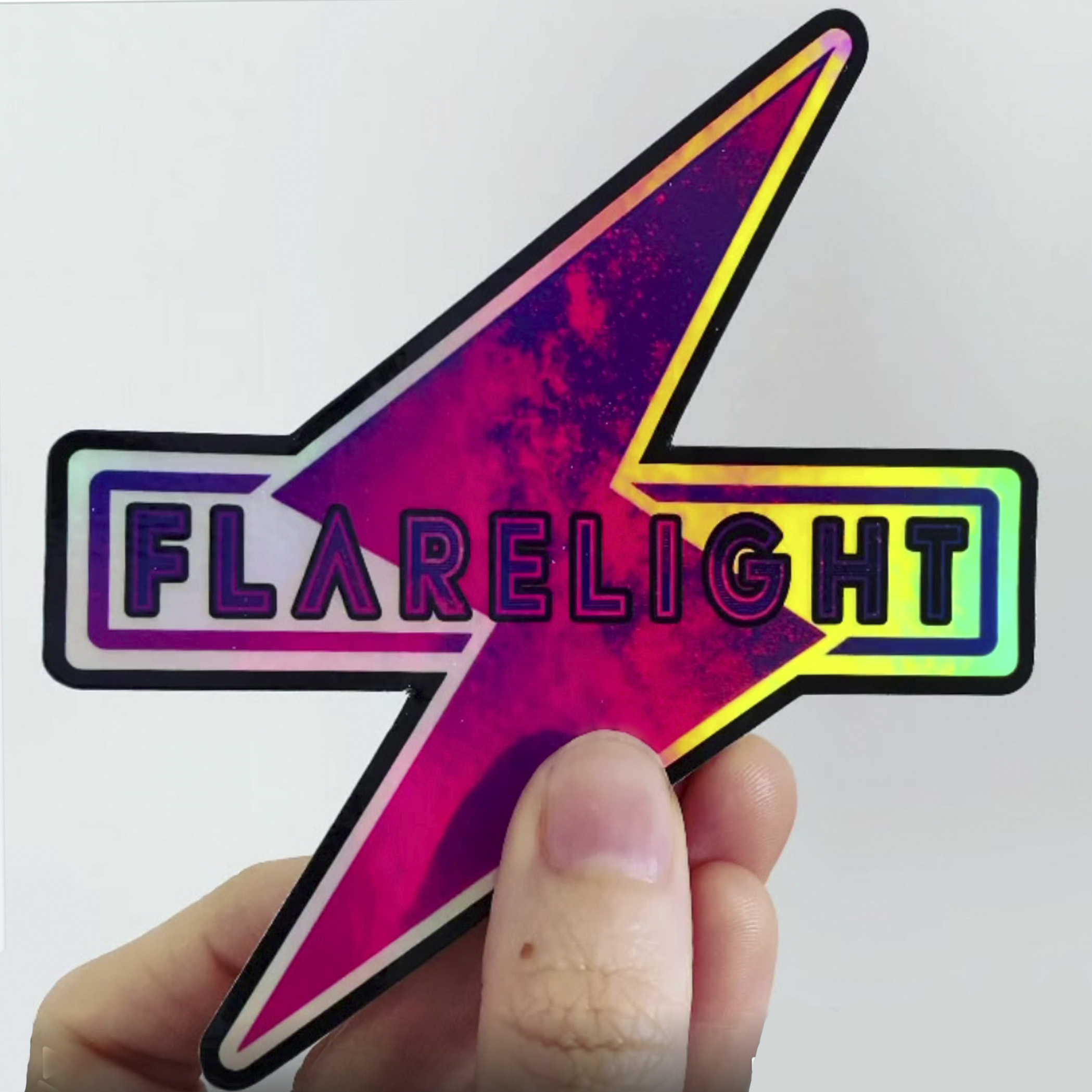 Flarelight Holographic Sticker